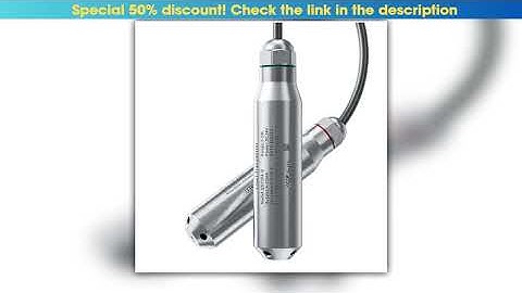 Lastest Water Level Sensor 010v 420mA RS485 05M Submersible Liquid Level Transmitter Liquid Level