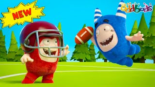 oddbods new football game funny cartoons for kids