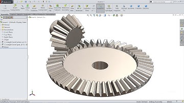 Solidworks tutorial | Pinion & Gear (Motion Study)