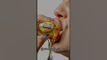 “Real Life Emoji Bite Challenge 😱🍭 #Shorts” #aishorts #viral