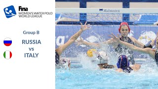 Re-LIVE: RUSSIA vs ITALY: Women's Water Polo World League 2022