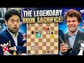 WAIT… Carlsen SACRIFICED BOTH ROOKS vs Nakamura    GREATEST ROOK SACRIFICE EVER!