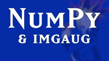 Manipulando imágenes con NumPy e imgaug