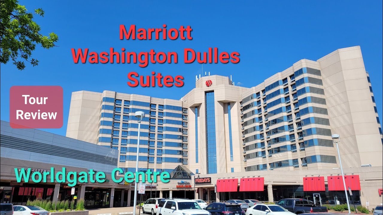 Marriott Washington Dulles Suites Hotel Tour Review #marriott #dulles #