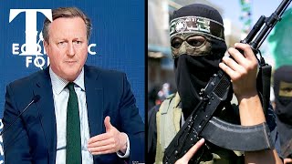 Cameron urges Hamas to accept 'generous' Gaza ceasefire Resimi