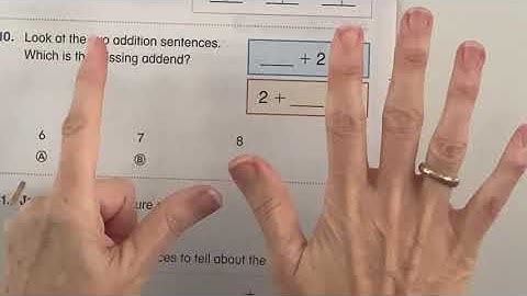 1.7c Envision Math First Grade Topic 1 Lesson 7 problem solving