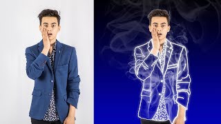 INVISIBLE SMOKE EFFECT in photoshop - photo editing in photoshop screenshot 1