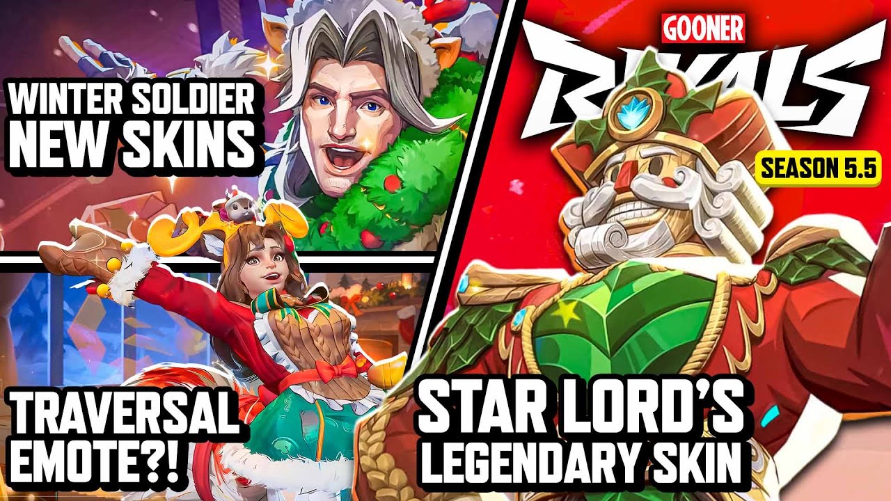ALL NEW CHRISTMAS SKINS AND ANT MAN UPDATE IN MARVEL RIVALS! - YouTube