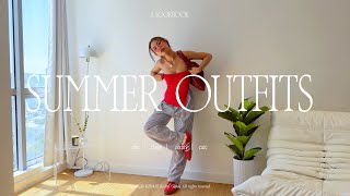 SUMMER OUTFIT IDEAS 2024 (comfy, chic, classy & cute) ☀️🥵 by Rachel Gania 52,856 views 1 month ago 7 minutes, 46 seconds