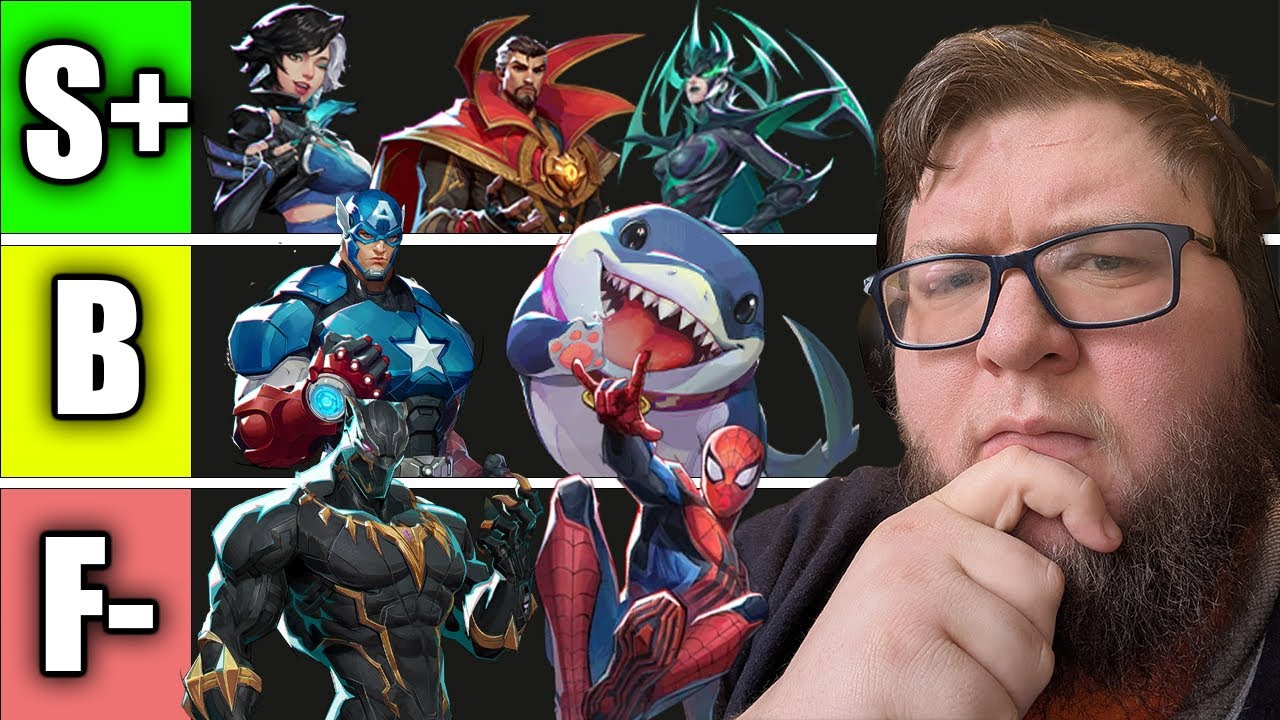 Temu Rivals Temu Flats Gives His Marvel Rivals Teirlist! -- Marvel Rivals - YouTube