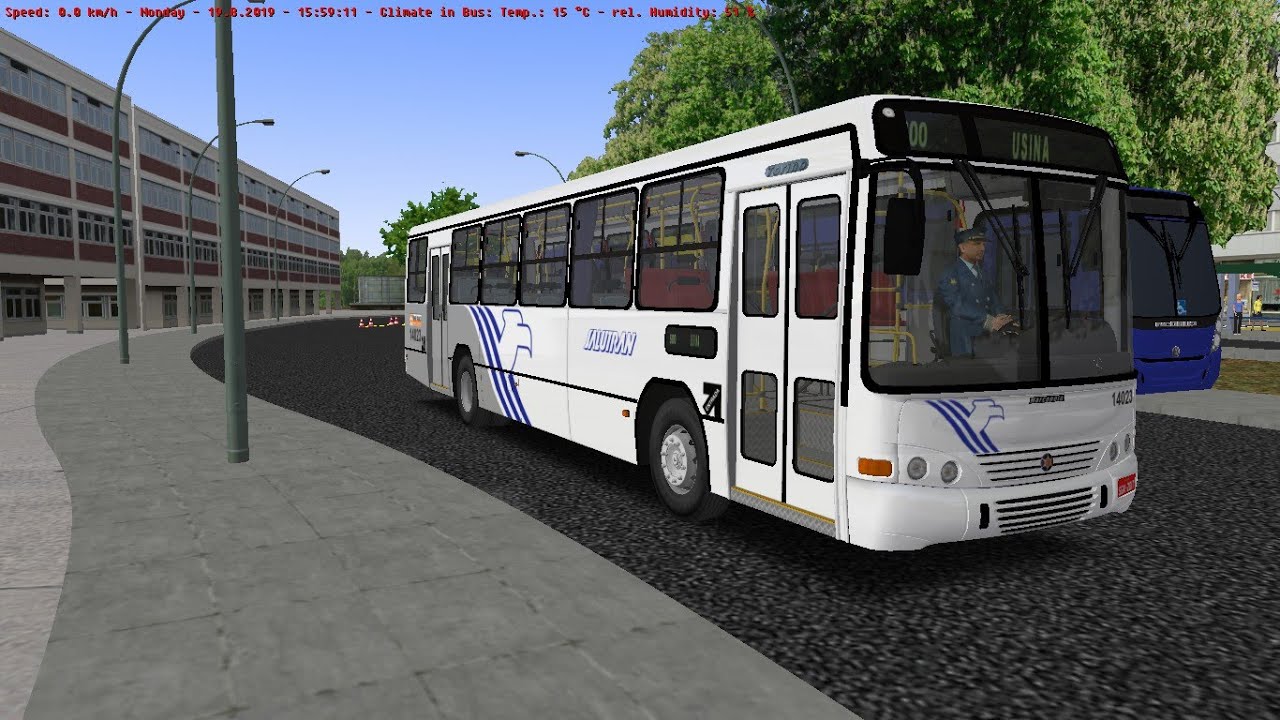 OMSI 2 - Marcopolo Torino G6 MB OF 1721 Salutran Serviço de Auto Transportes (Mapa: Vilarejo)