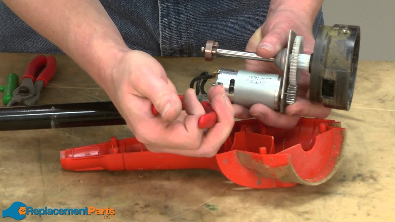 Black and Decker String Trimmer Repair - How to replace the Dowel Pin 