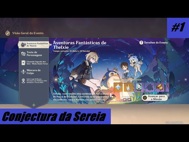 Aventuras Fantásticas de Thelxie: Descrição do Modo de Jogo