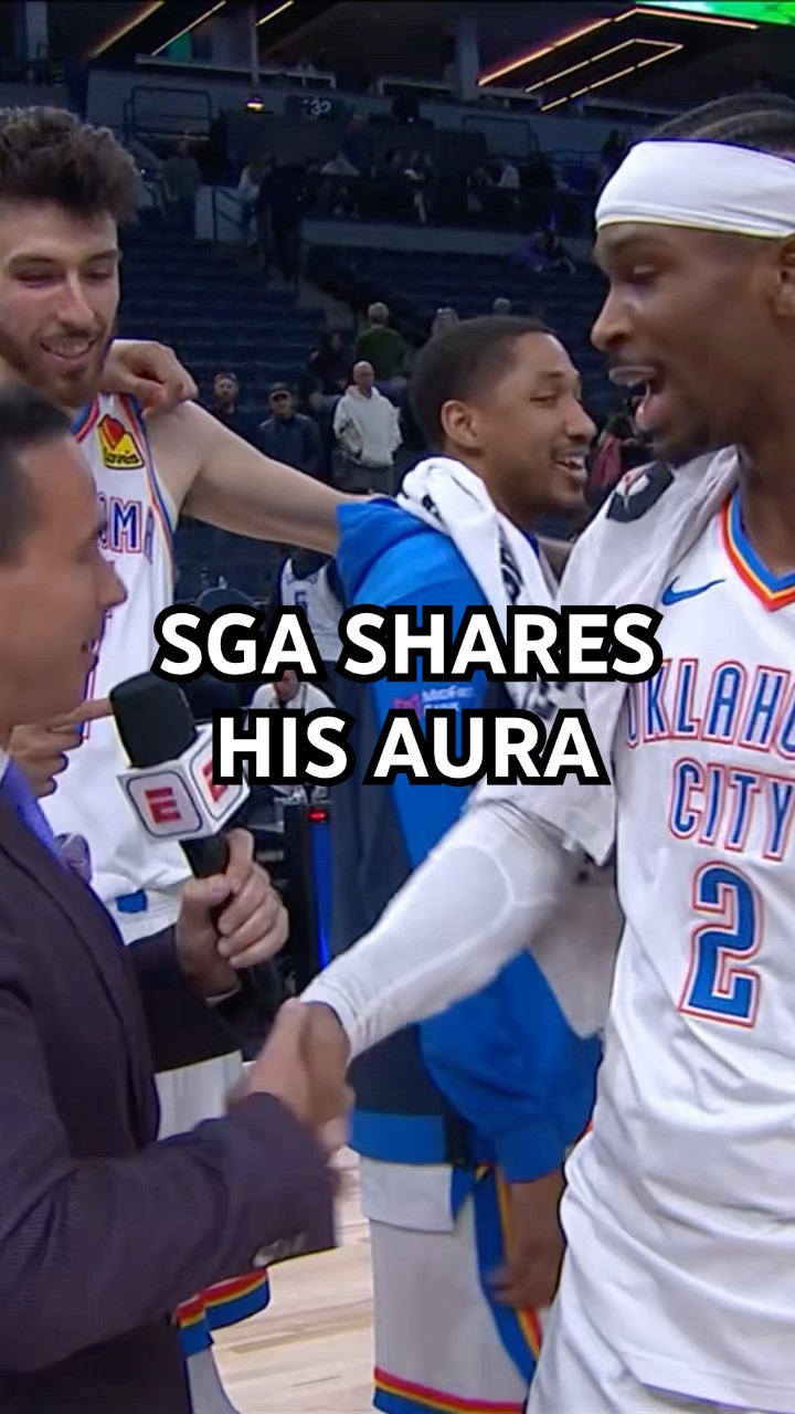 Reporter thanks SGA for letting him share his Aura