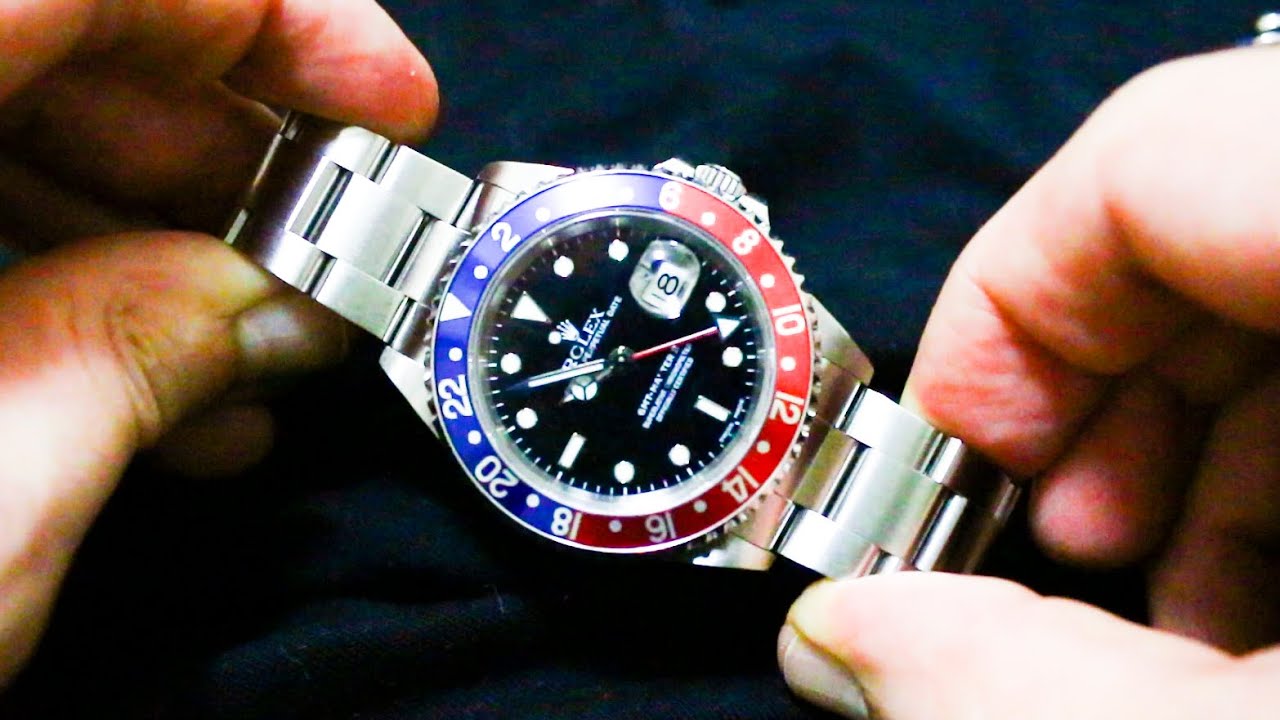 Changing Straps on a Rolex GMT Master 2 