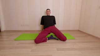 :    ,  .we strengthen the hip joints