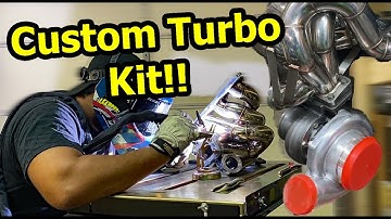 Galant gets a custom manifold and intercooler piping TIG welded