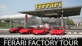 ... inside ferrari's car factory - ferrari tour s.p.a. is an italian
luxury spo...