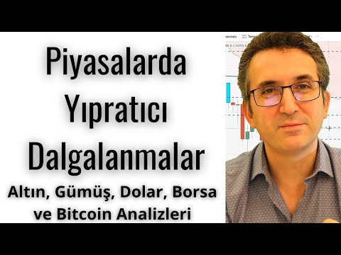 Piyasalarda Yıpratıcı Dalgalanmalar, Altın, Gümüş, Dolar, Borsa, Bitcoin Analizleri