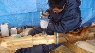 【匠の技】 鑿(ノミ)さばき ~ Japanese Master Carpenter 【匠の技】 鑿(ノミ)さばき ~ Japanese Master Carpenter