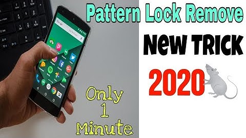 How To Unlock Pattern Lock On Android 2020 !! New Trick Without Data Lose - YTAdvise Official 🔥