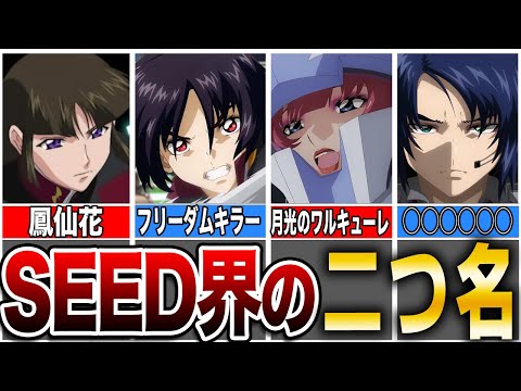 【実は深い意味がある】SEED界の二つ名を持つ人物たち【ガンダムSEED / DESTINY / FREEDOM】