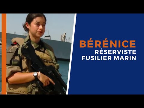#Portrait - Bérénice, matelot réserviste fusilier marin
