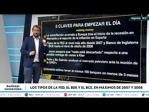 El peligroso terreno en el que entran los bancos centrales: Las pistas de una entrada en recesi&oacute;n