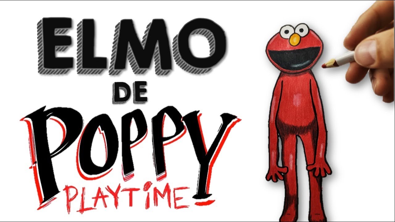 Cómo DIBUJAR a😧ELMO 😨de POPPY PLAYTIME/How to DRAW ELMO from POPPY  PLAYTIME - thptnganamst.edu.vn