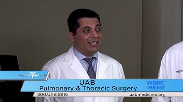 WBRC Fox6 Medical Minute | Pulmonary & Thoracic Surgery with Hitesh Batra, MD, and Benjamin Wei, MD