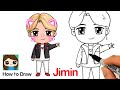 How to Draw BTS Jimin ❤️ Tiny Tan