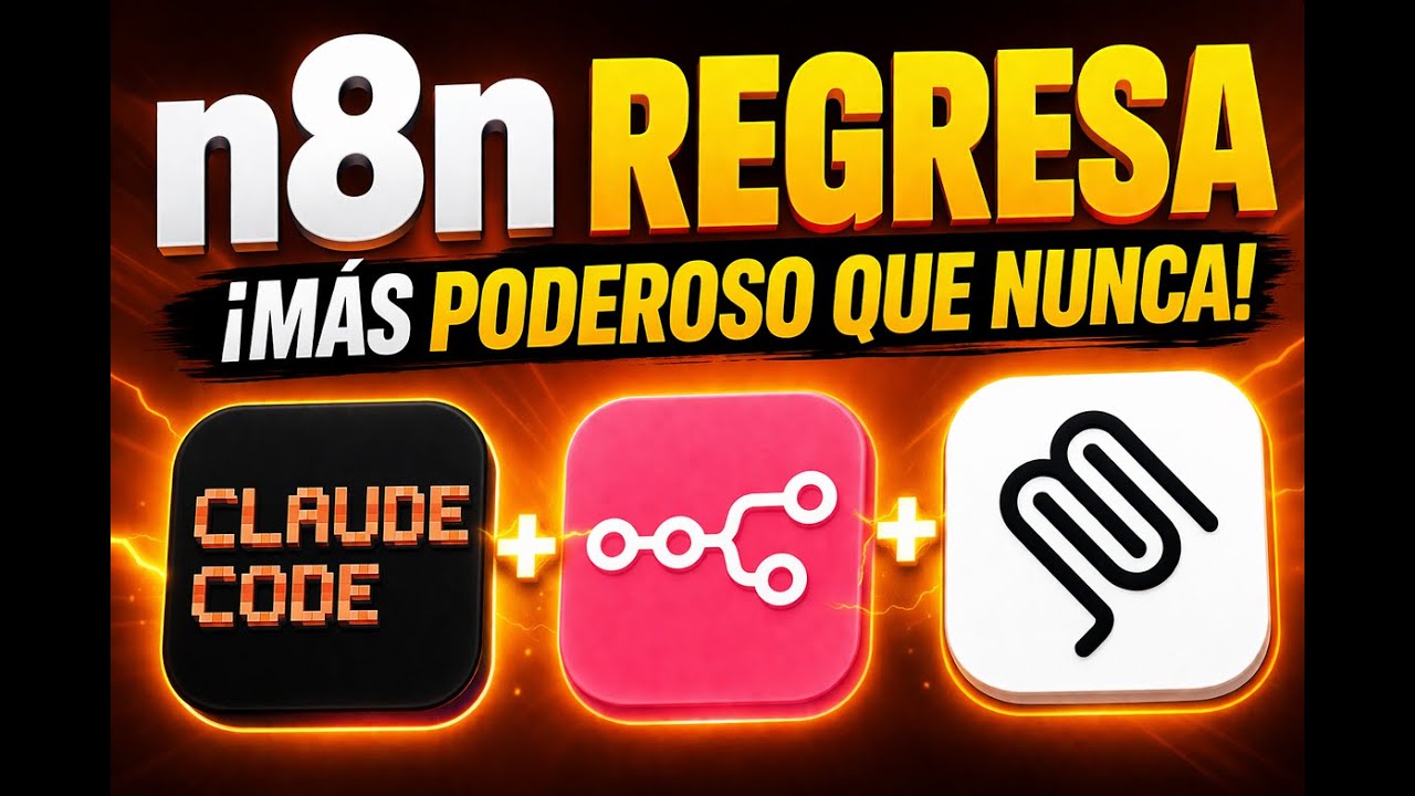 n8n MCP + Claude : Crea flujos de trabajo con IA en minutos - YouTube
