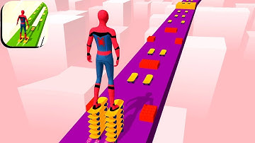 NEW MAX LEVEL in Skater Stacker All Levels iOS Android Gameplay