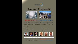 Hurricane Preparedness Panel Discussion