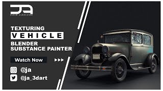 HOW TO TEXTURE VEHICLE -SUBSTANCE PAINTER (Timelapes) screenshot 1