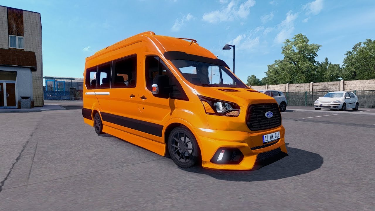 [ETS 2 Mod] Ford Transit 2016 v1.1 | Euro Truck Simulator 2 (1.32.x