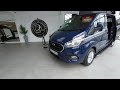 2022 Ford Transit Custom Camper Van Only 23,528 miles! 5 seats 5 seat belts Review
