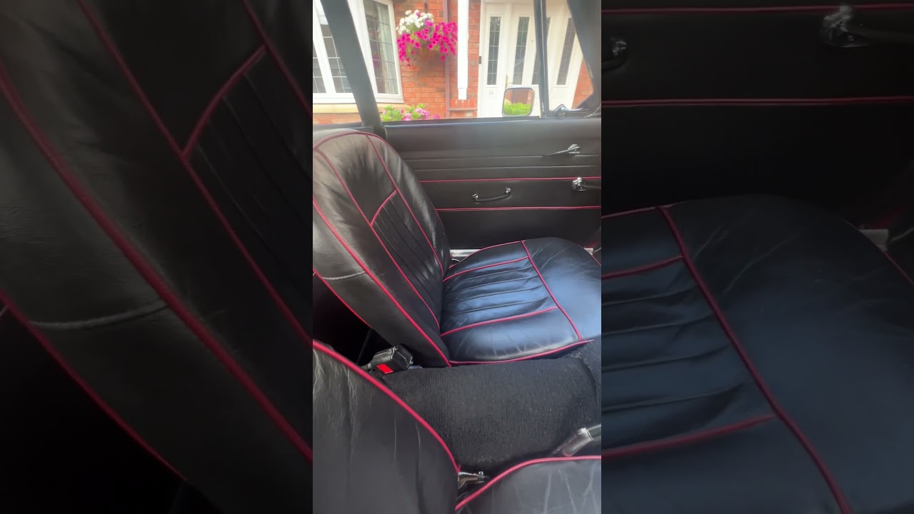 1966 MGB GT interior. Originality is so important!