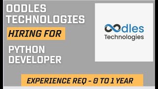 Oodles Technologies Hiring Python/Django Developer| 2021-22 |Online Assessment Solution|Exp-0 to 1yr