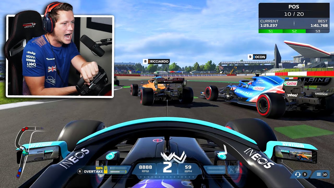 F1 2021 Gameplay My First Race YouTube