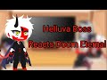Helluva Boss react with Daisy, Iris, and Aaron to Doom Eternal trailer + Ancient Gods (Bonus Video)