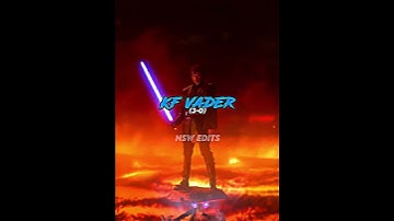 Knightfall Vader VS Mace Windu(Again)