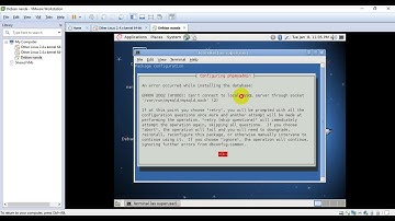 Konfig Database Server Debian 6