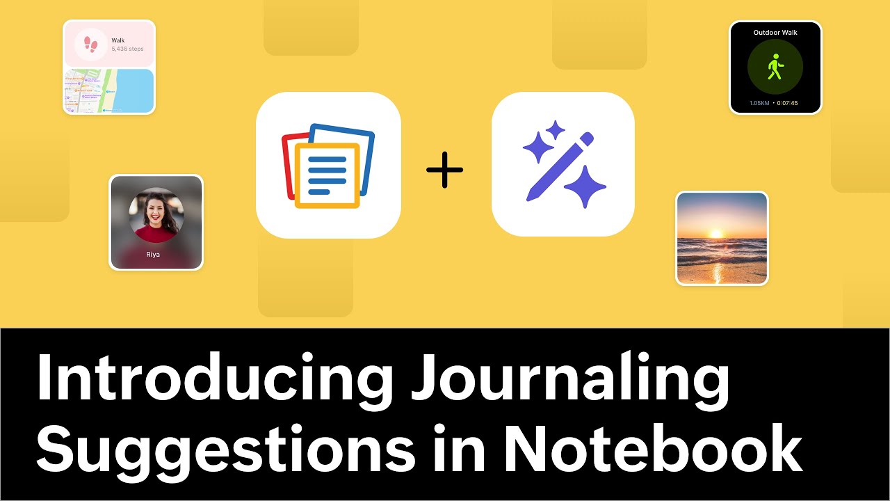 Introducing Journaling Suggestions in Zoho Notebook