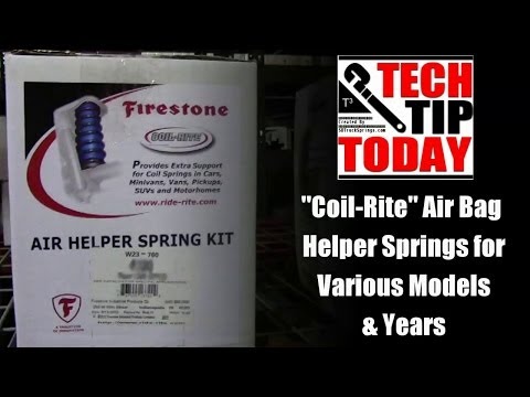 Firestone Coil-Rite Air Bag Helper Springs Model # 4108 SD Popular Products