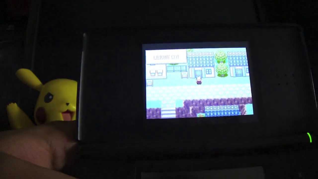 Como pasar pokemons del GBA al DS YouTube