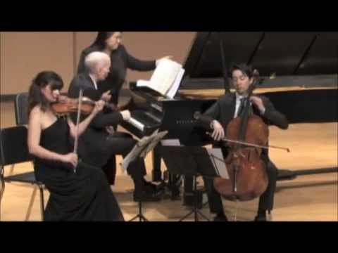 Puget Sound Piano Trio performing the Tchaikovsky Piano Trio