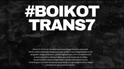 Ketum PBNU Protes Keras Tayangan TRANS7 Hina Pesantren dan Tokoh yang Dimuliakan NU