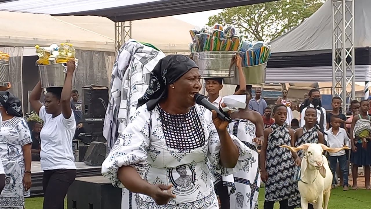 Learn Twi how to present funeral donations Nsawa Bodie YouTube