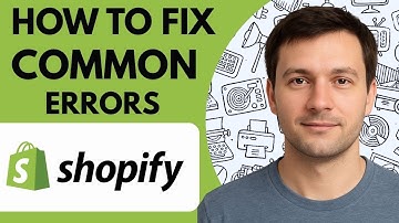 How to fix common Shopify errors Full Guide 2026 Step by Step